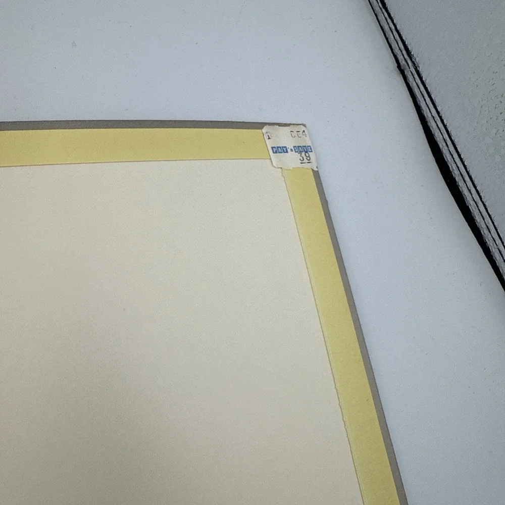 Vintage 1980s Original HANG TEN All‎ Season Portfolio Folder TENNIS #64130